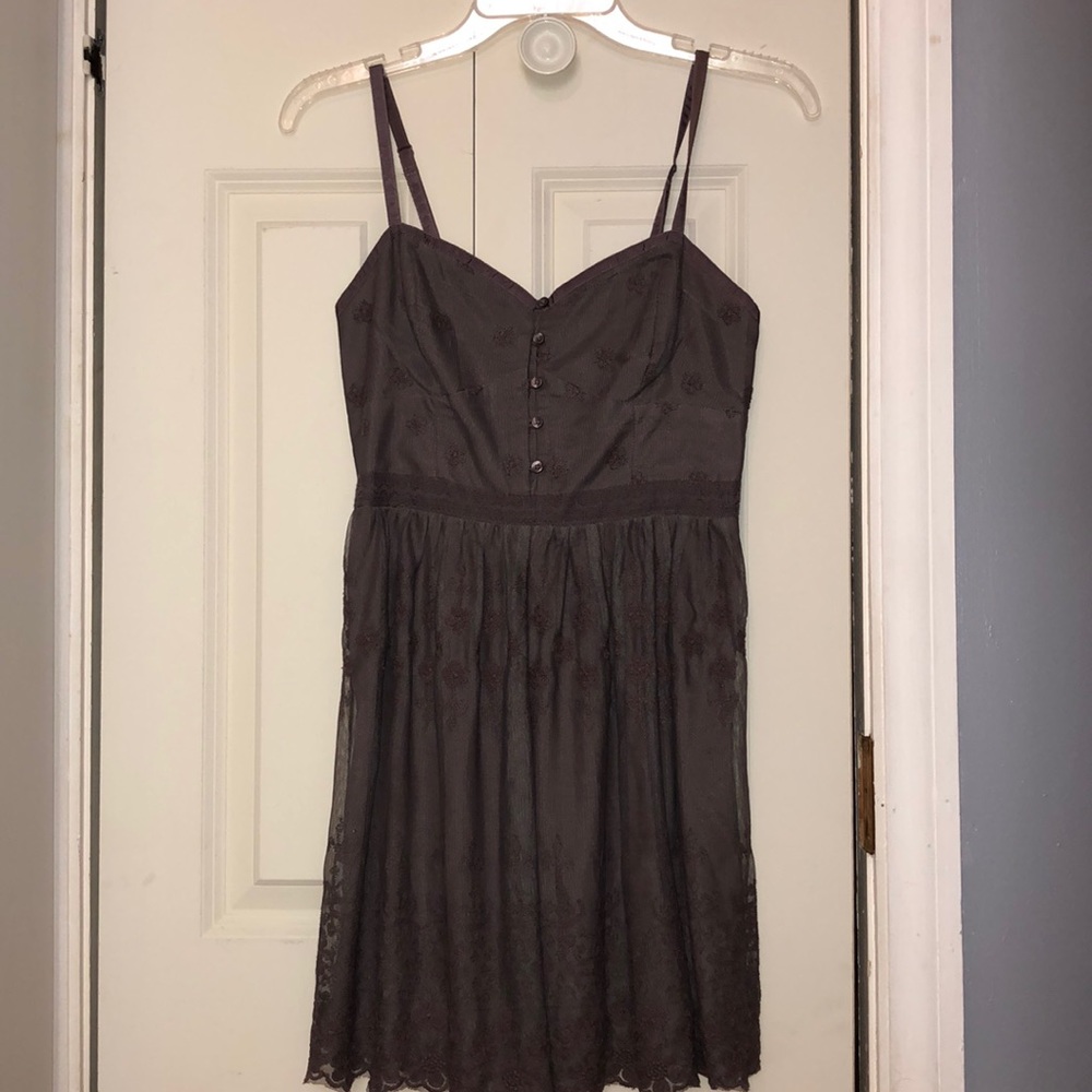 lace mini dress